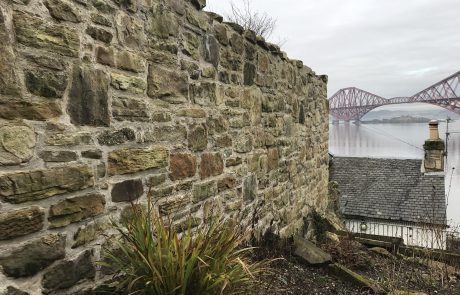 image00019(1) Traditional stone boundary wall overlooking the Forth bridges
